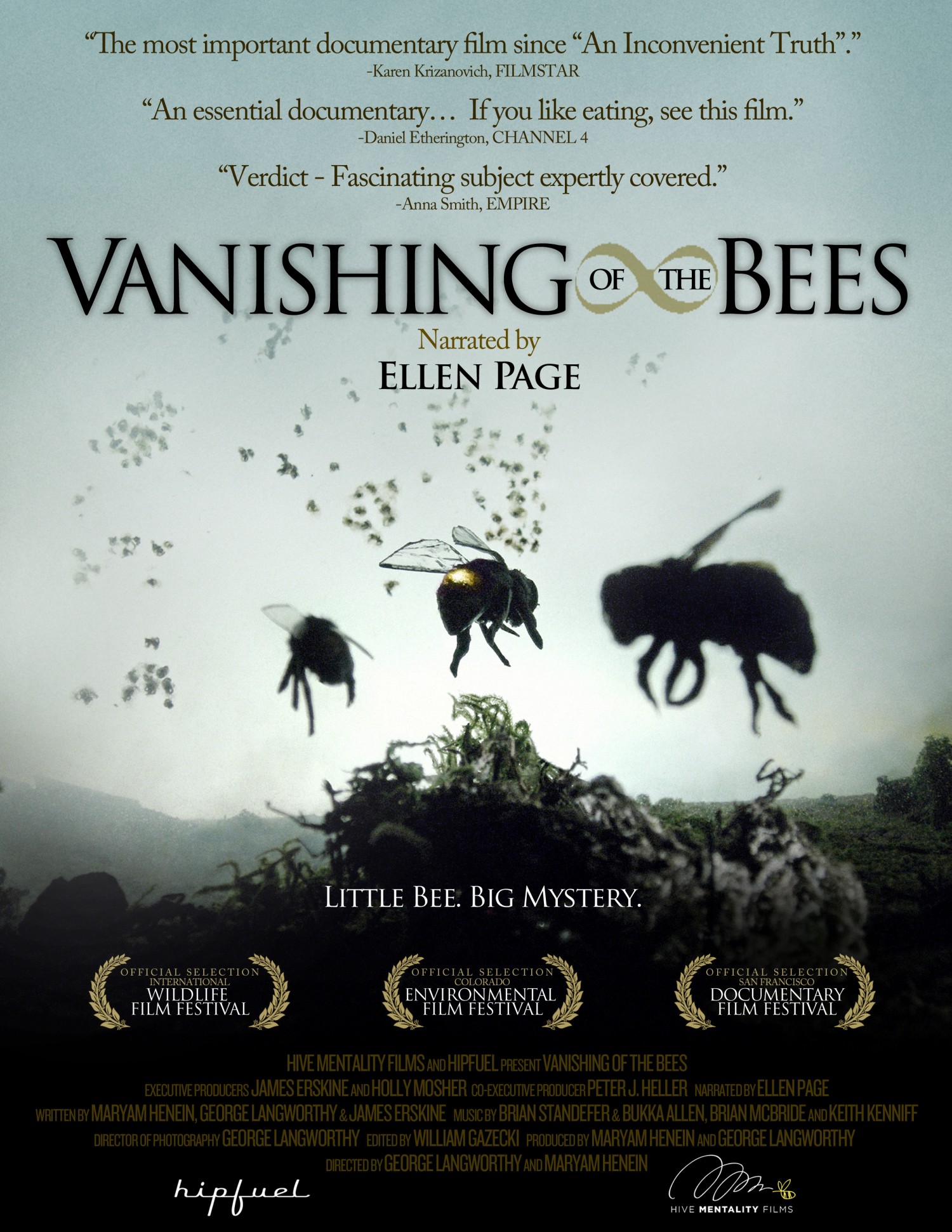 vanishing bees move premiere