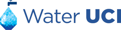 Water UCI geometric drop logo