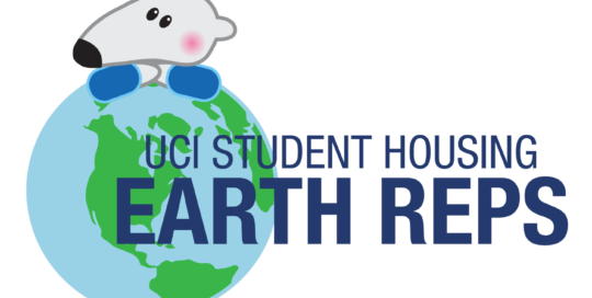 UCI Student Housing Earth Reps poster.