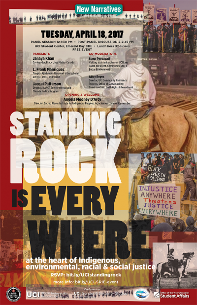 standing rock is everywhere flyer