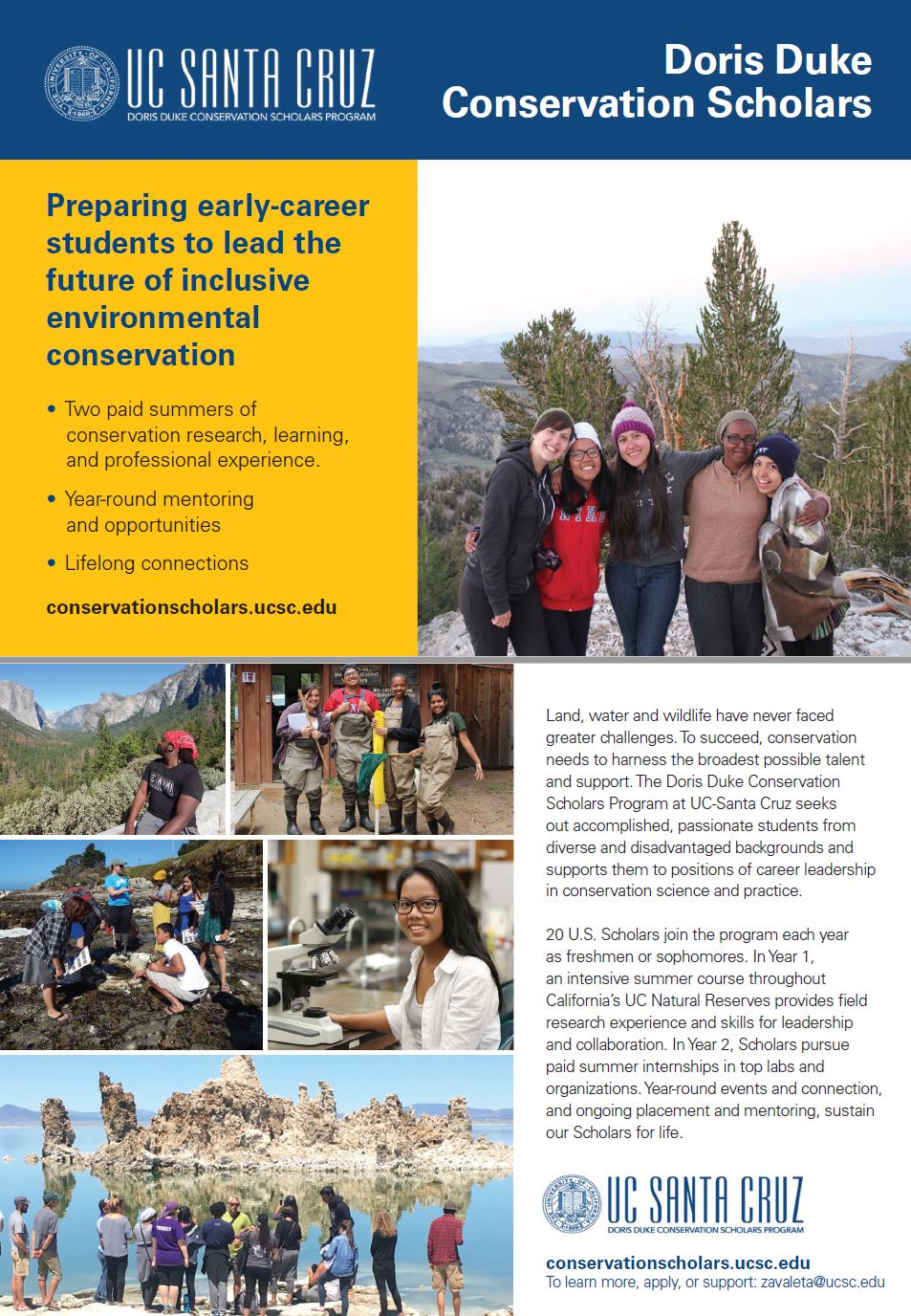 conservation scholars