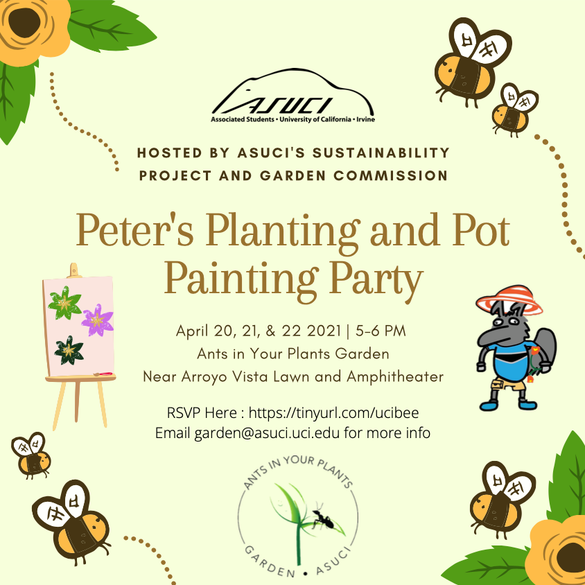 peter's planting and pot painting party