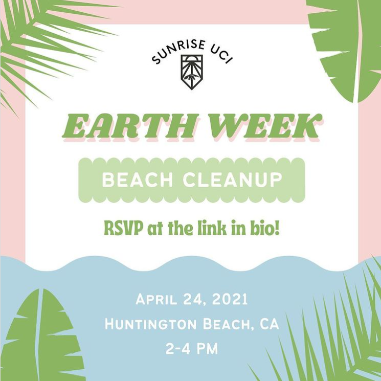 earth week beach cleanup
