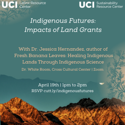 Indigenous future event flyer
